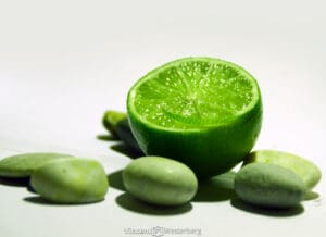 Stenar som skriker lime